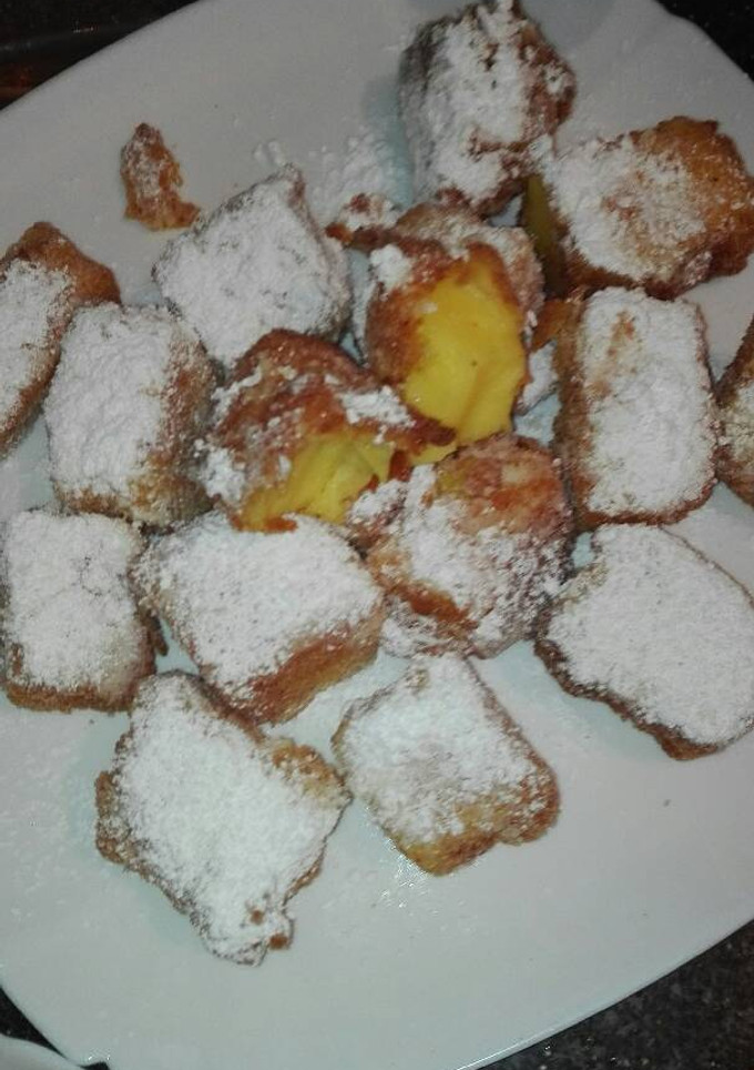 Una foto de Delicias de manzana frita