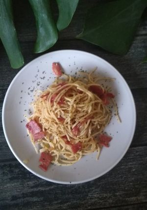 Foto resep Spaghetti Aglio e Olio