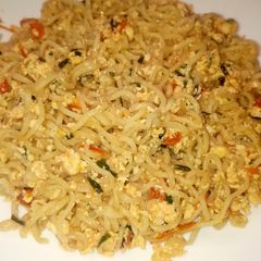 A picture of Instant indomie noodles with eggs.