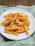 Bastoncini di zucca fritti