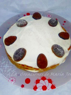 Una foto de Tarta Creps
