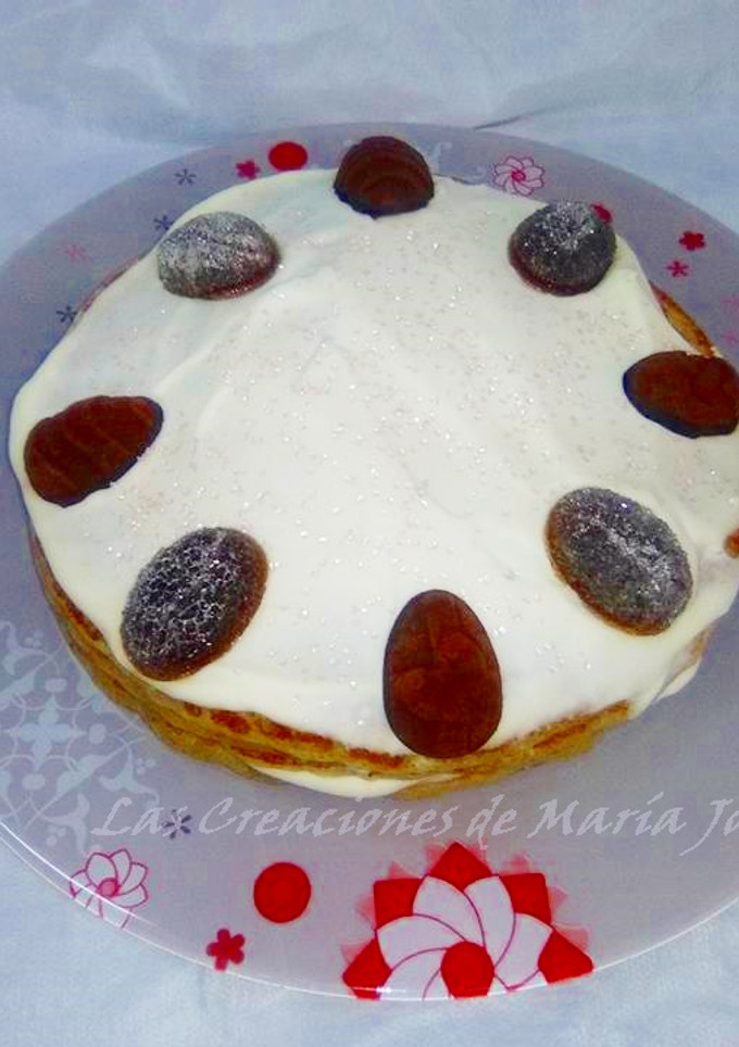 Una foto de Tarta Creps