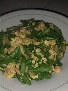 Foto resep Orak Arik Buncis Telur
