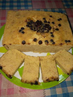 Foto resep Cheese banana cake cholate chip kukus