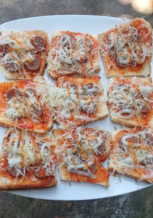 Foto resep Pizza Mini Roti Tawar