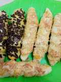 Cheeseroll puff pastry homemade