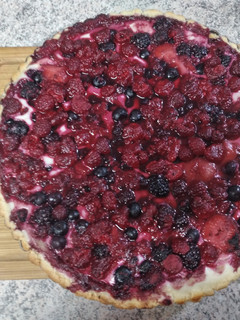 Una foto de Kuchen de Frutos del boques
