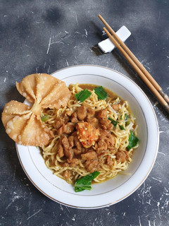 Foto resep Mie Ayam Solo Ala Abang Gerobak