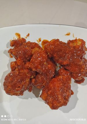 Foto resep Fire chicken / ayam ala richeese