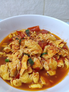 Foto resep Orak Arik Telur Tomat (Xihongshi Chao Jidan)
