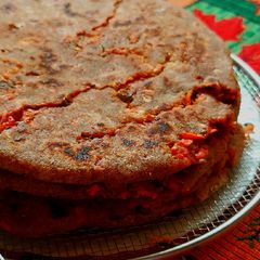 Stuffed Millet Paratha A picture of Stuffed Millet Paratha.