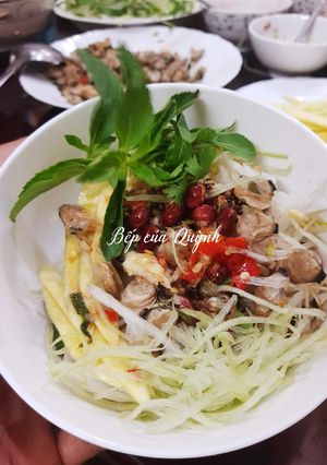 Hình của món Bún hến.