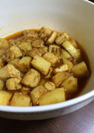 Foto resep Semur kentang tahu