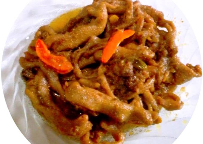 Foto resep Rendang usus yummy