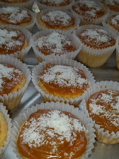 Una foto de Muffins de coco
