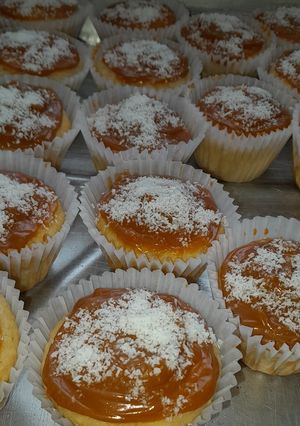 Una foto de Muffins de coco