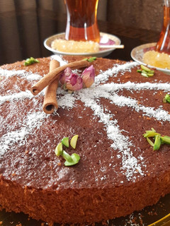 عکسی از دستور کیک رژیمی(بدون شیر و شکر و روغن)
