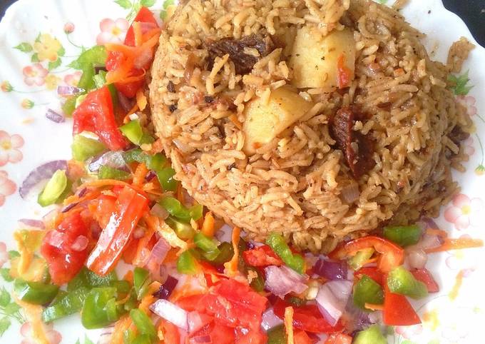 Easiest Way to Make Favorite Pilau waru# Indian contest