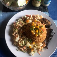 A picture of Party jollof rice.