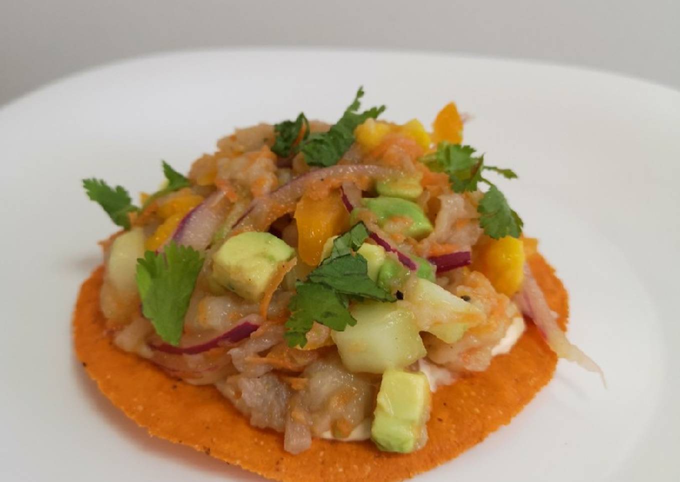 Tostadas de ceviche