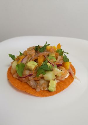 Una foto de Tostadas de ceviche