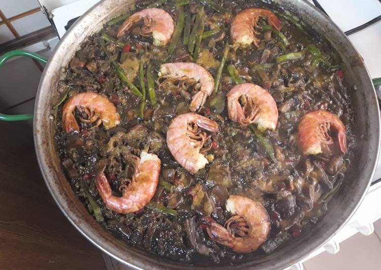 Arroz negro por casualidad