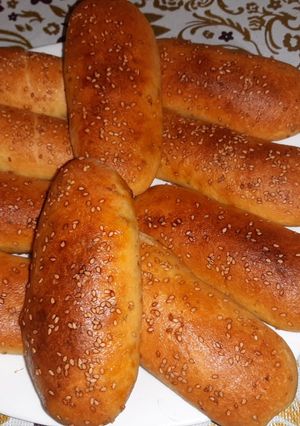 صورة لوصفة ميني باغيت معمر بحشوة رائعة وعجين أروع