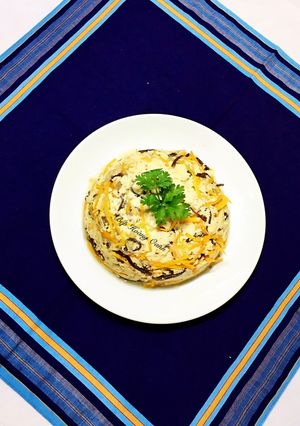 Hình của món Đậu Hủ Hấp Chay.