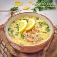 Avgolemono(Greek Lemon Rice and Chicken Soup)