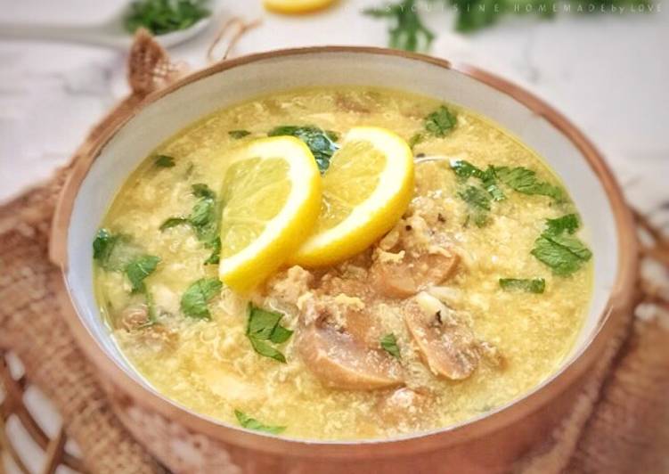 Resep Avgolemono Greek Lemon Rice And Chicken Soup Oleh Deisy Pages Cookpad