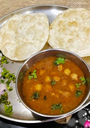 A picture of Chikpeas Curry.