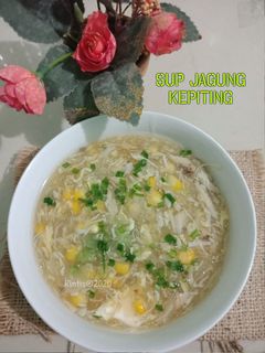 Foto resep Sup Jagung Kepiting