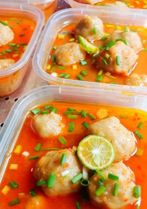 Foto resep Pentol geprek