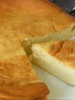 Una foto de Pastel de queso al horno