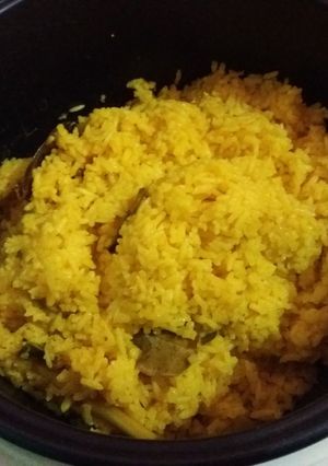 Foto resep Nasi Kuning Rice Cooker