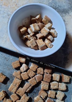 Une photo de Croutons de pains de mie 🍞
