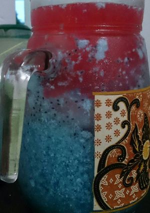 Foto resep Es birunya ramadhan😅