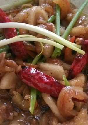 Hình của món Kho quẹt.