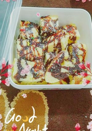 عکسی از دستور کیک زعفرانی