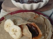 Una foto de palta dulce de leche