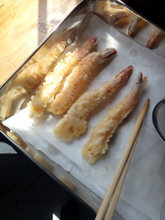 A picture of Prawns tempura.