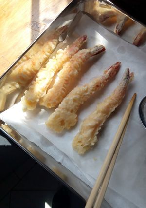 A picture of Prawns tempura.