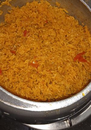 A picture of Meat masala biryani.
