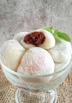 Foto resep Mochi kacang