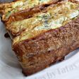 Egg coated Bread