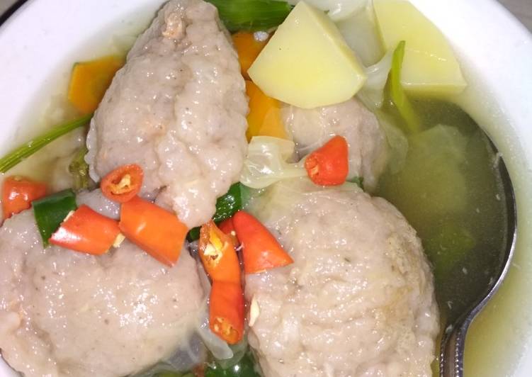 Resep Sop Bakso Udang yang Lezat