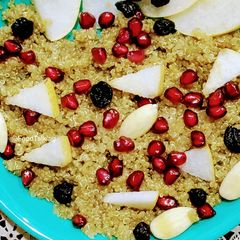 Quinoa Salad with Fruit and Nuts A picture of Quinoa Salad with Fruit and Nuts.