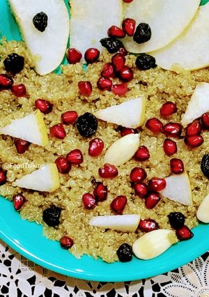 A picture of Quinoa Salad with Fruit and Nuts.