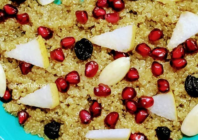 Quinoa Salad with Fruit and Nuts