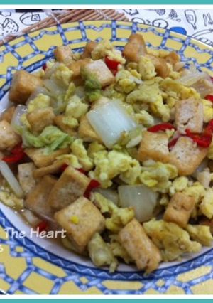 Foto resep Orak Arik Telur Tahu Sawi Putih